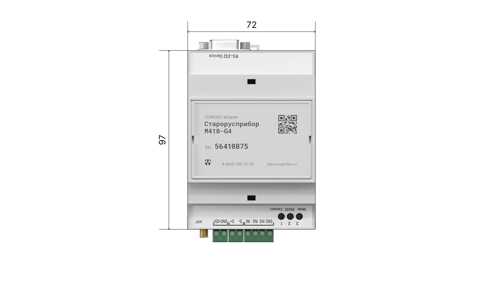 Изображение 4 - GSM/4G-модем Старорусприбор M410-G4