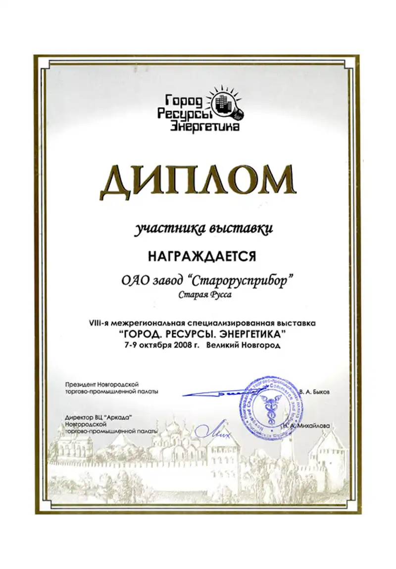 Город. Ресурсы. Энергетика 2008